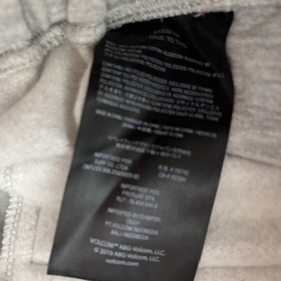Volcom Iconic Stone Fleece Pants - Picture 8 of 8